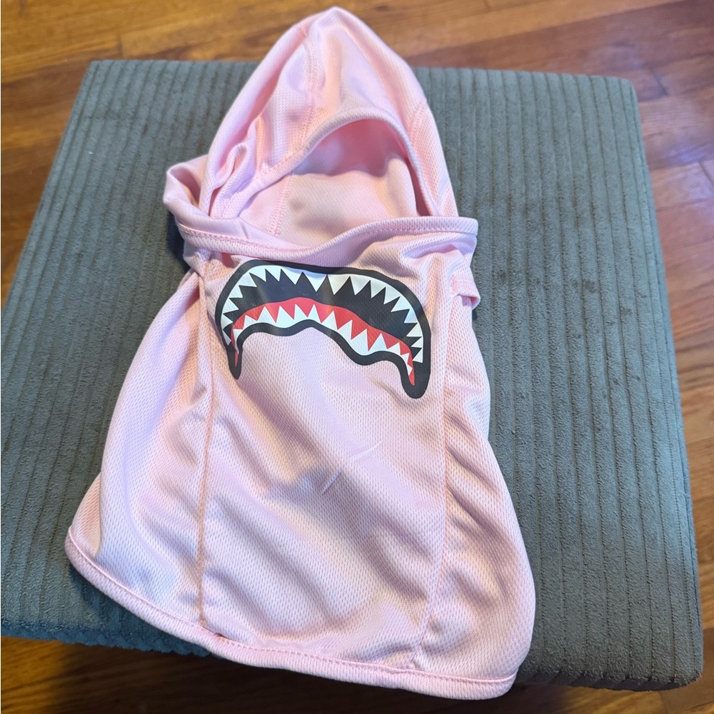 Pink Shark Fake Bape Mask